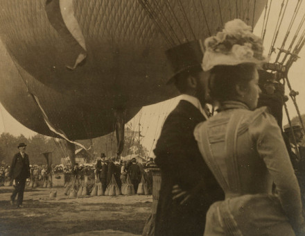 Ballooning at the Paris Olympics, 1900. National Air & Space Museum, Smithsonian Institution. Public Domain.