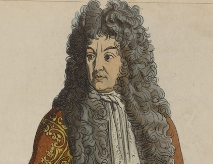 Louis XIV, illustration, French, c.1869. New York Public Library. Public Domain.