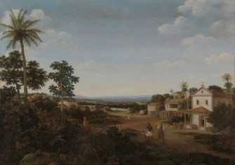 Landscape in Brazil, by Frans Jansz Post, c. 1665-69. Rijksmuseum. Public Domain.