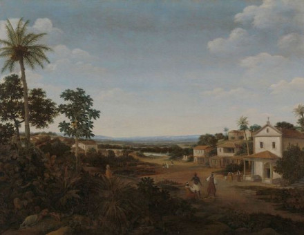 Landscape in Brazil, by Frans Jansz Post, c. 1665-69. Rijksmuseum. Public Domain.