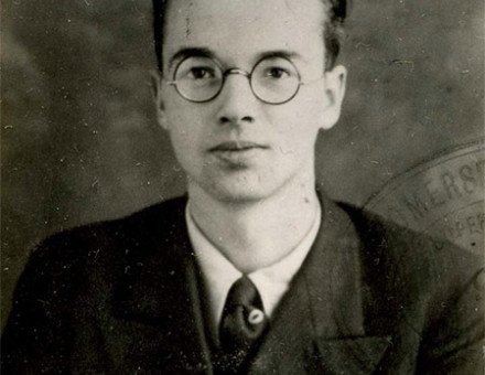 Police photograph of Klaus Fuchs