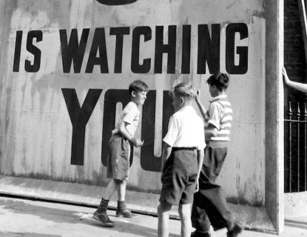 A still from the 1955 adaptation of George Orwell’s Nineteen Eighty-Four. Pictorial Press Ltd/Alamy Stock Photo.