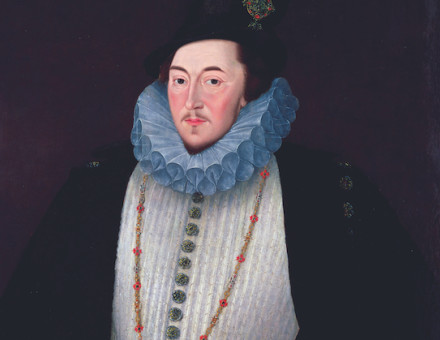 Gilbert Talbot, 7th earl of Shrewsbury, by William Segar, c.1590. Christies Images/Bridgeman Images.