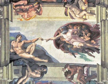 The Sistine Chapel.