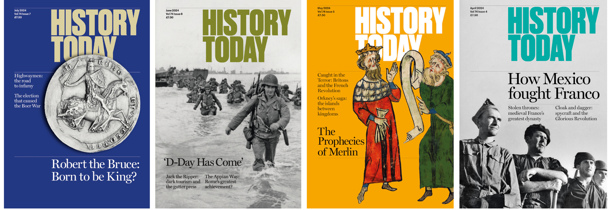 Recent History Today covers